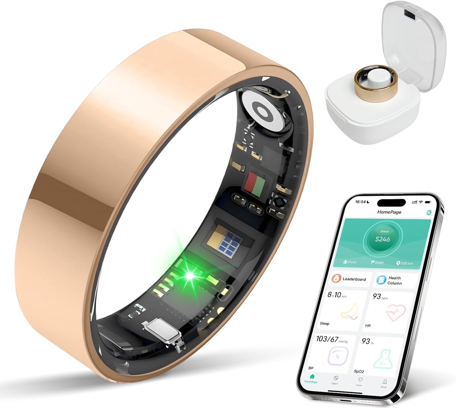 Smart Ring with Health Monitoring