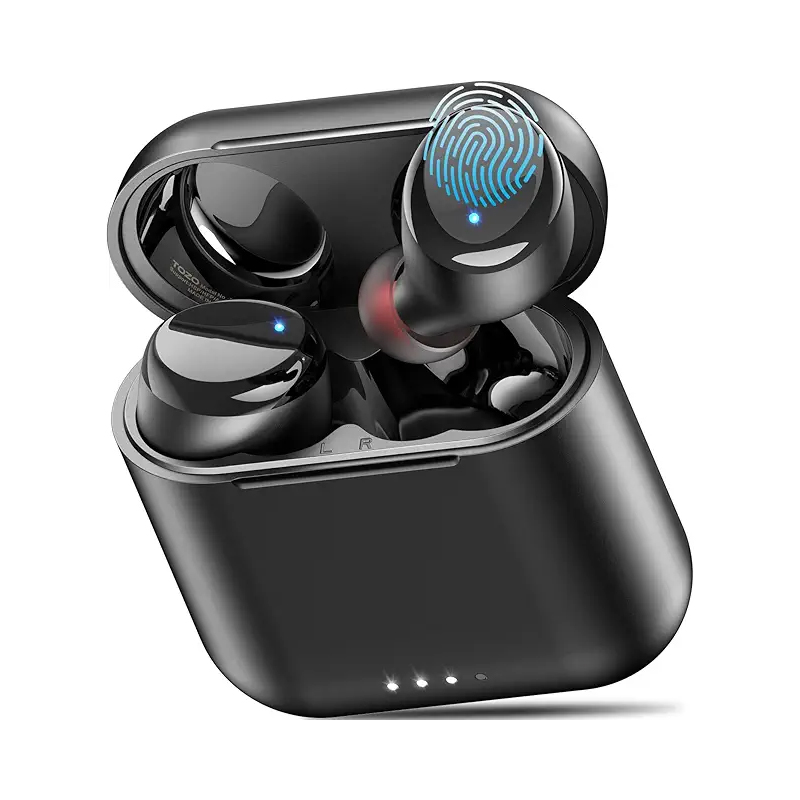 Wireless Earbuds with Fingerprint Touch Control