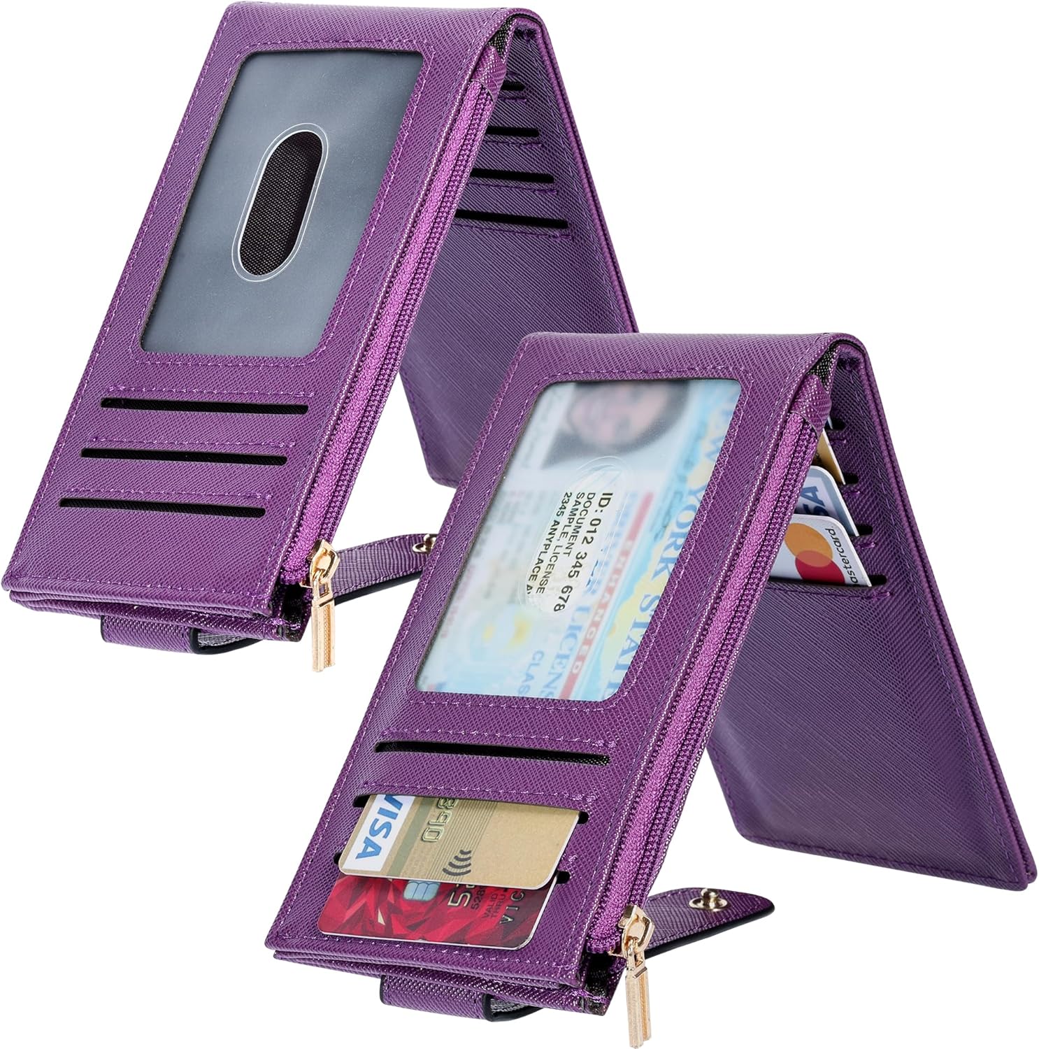 Women's RFID Slim Card Holder Wallet